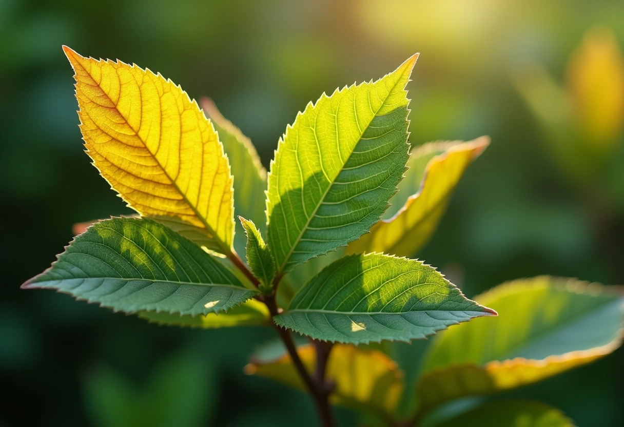 feuilles jaunes