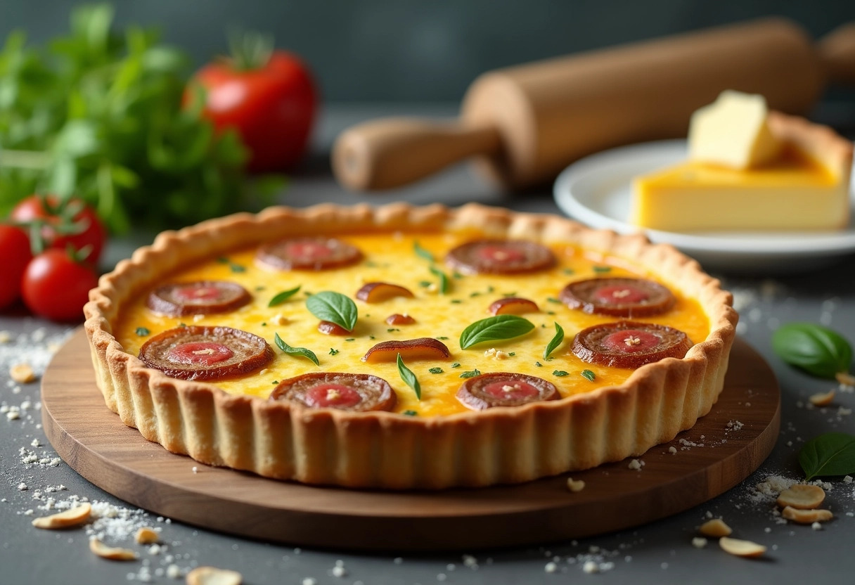 quiche  four